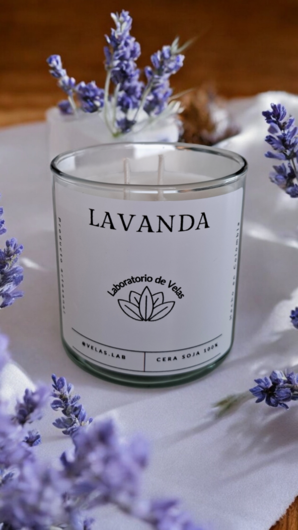 Vela lavanda